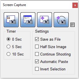 Screen Capture Type